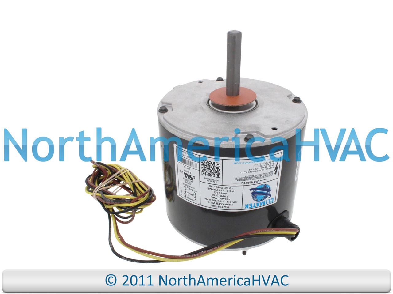 ClimaTek Condenser Fan Motor Fits Zhongshan Broad-Ocean Y7S662D21